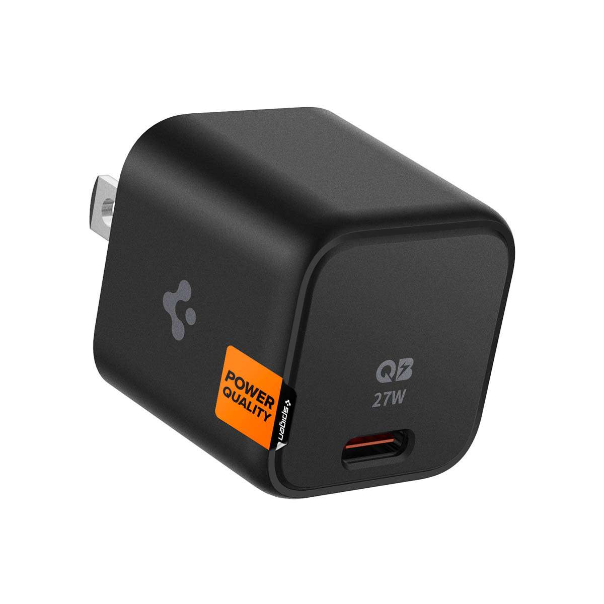 Sạc nhanh Spigen ArcStation Wall Charger (1-Port/ USB-C PD 27W/PPS 25W) ACH05606 - Black